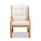 Baxton Studio Sonia Modern and Contemporary Natural Finished Rattan Armchair 185-11879-Zoro - alternate 10